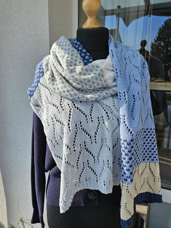 Strickpaket Lizas Tuch Spring Vibes - Sommerseide