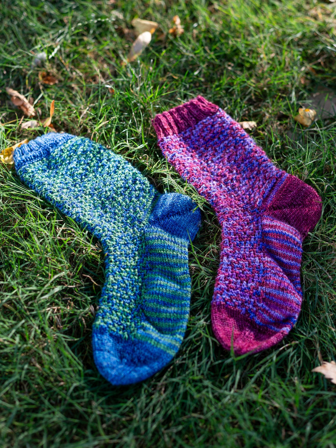 Strickpaket Mosaik Socken - Tanja Steinbach