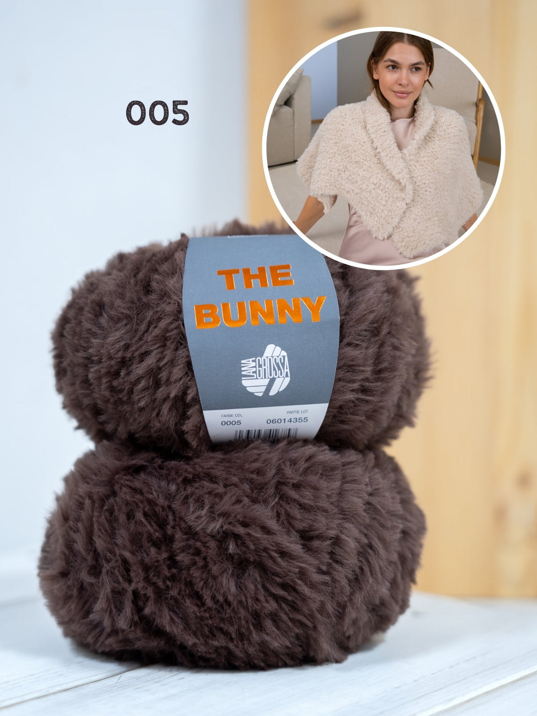 Strickpaket The Bunny Stola