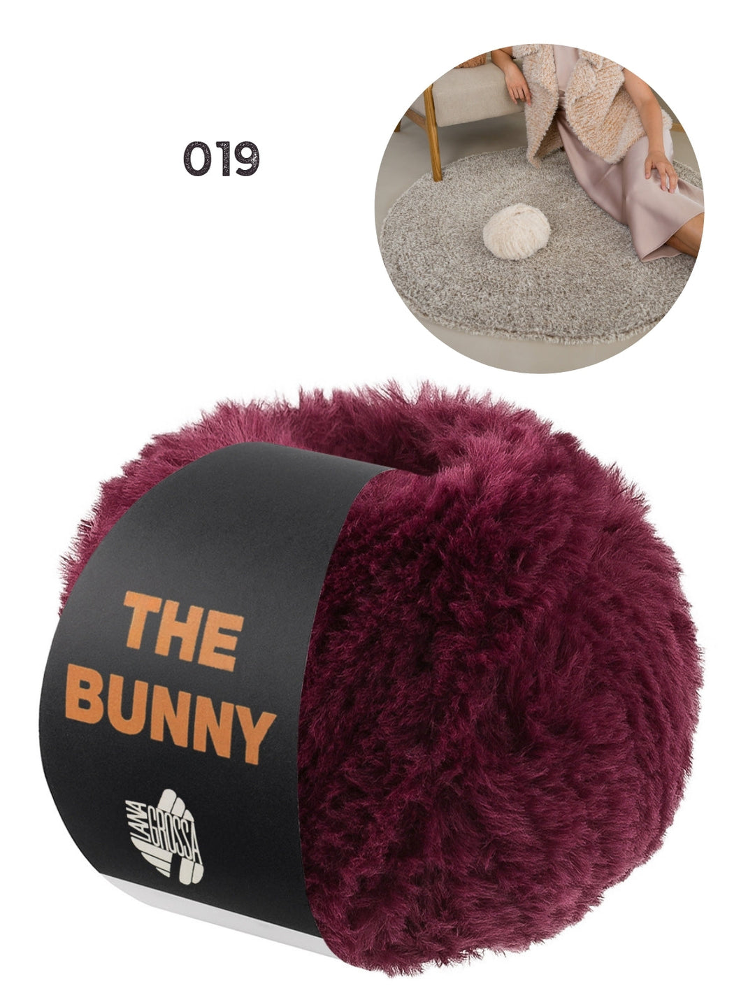 Häkelpaket The Bunny runder Teppich