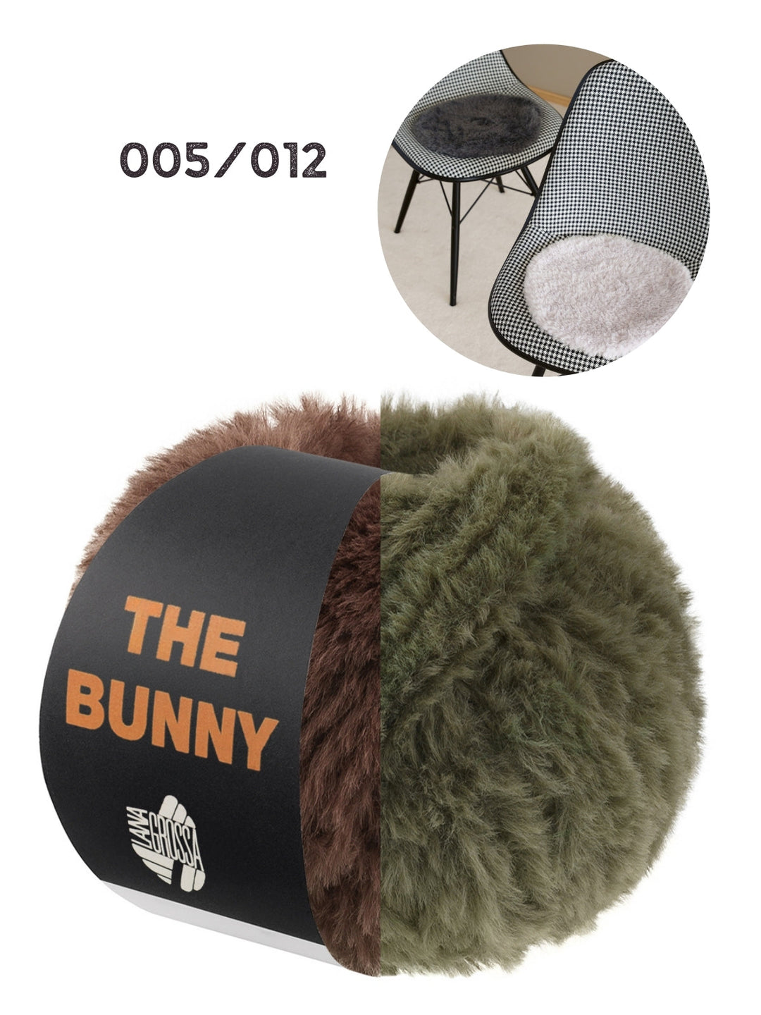 Häkelpaket The Bunny Sitzkissen