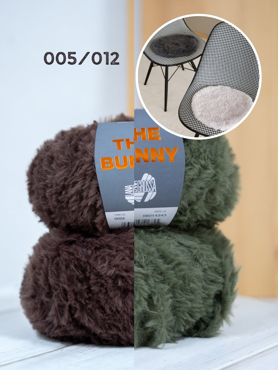 Häkelpaket The Bunny Sitzkissen