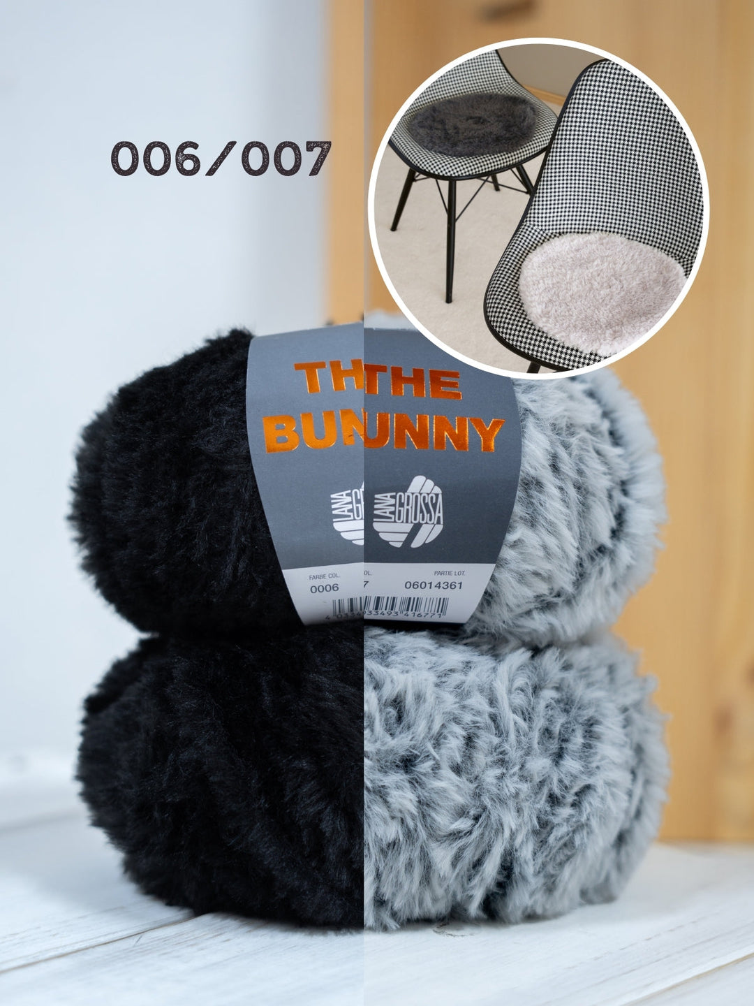 Häkelpaket The Bunny Sitzkissen