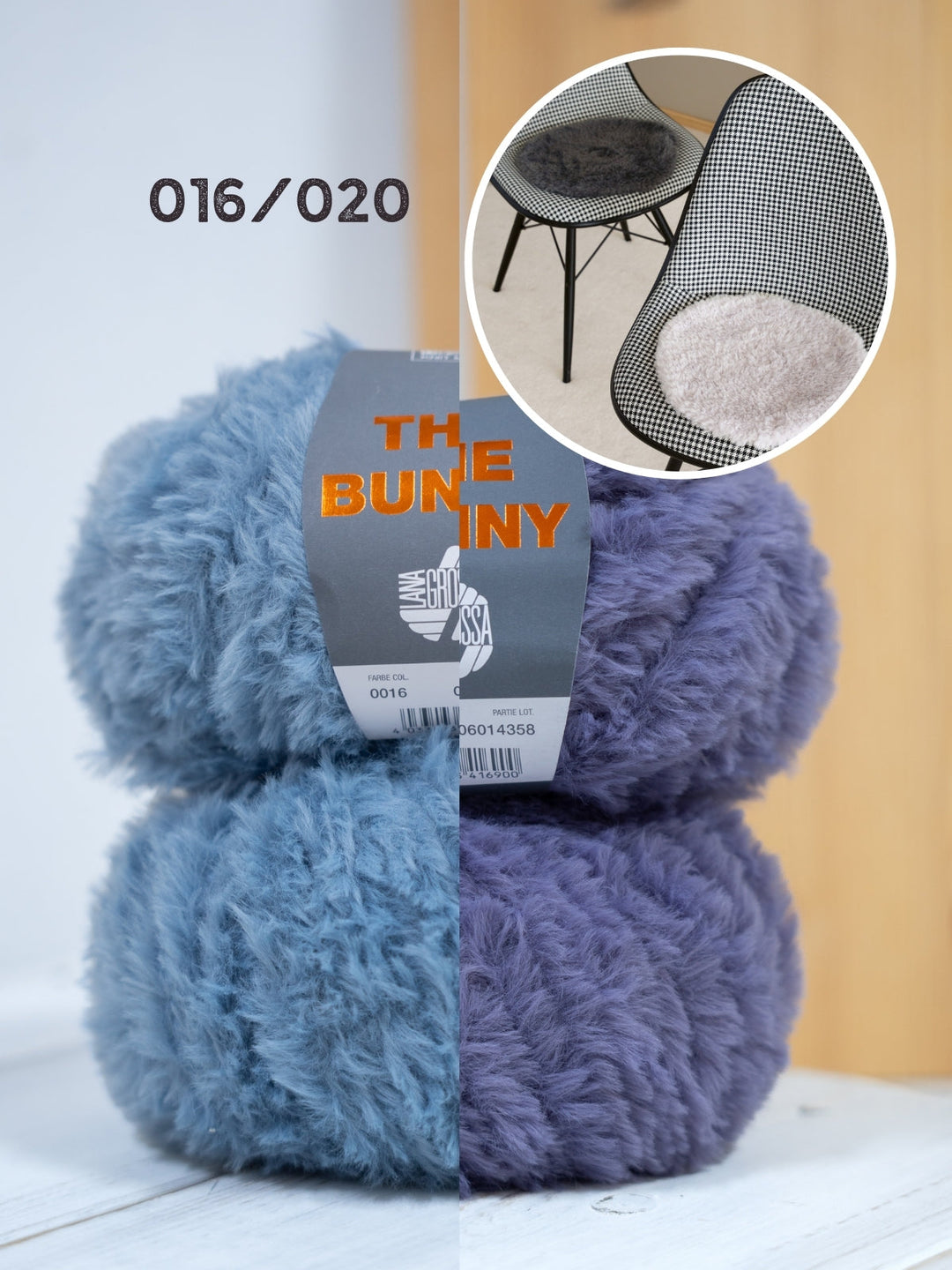 Häkelpaket The Bunny Sitzkissen