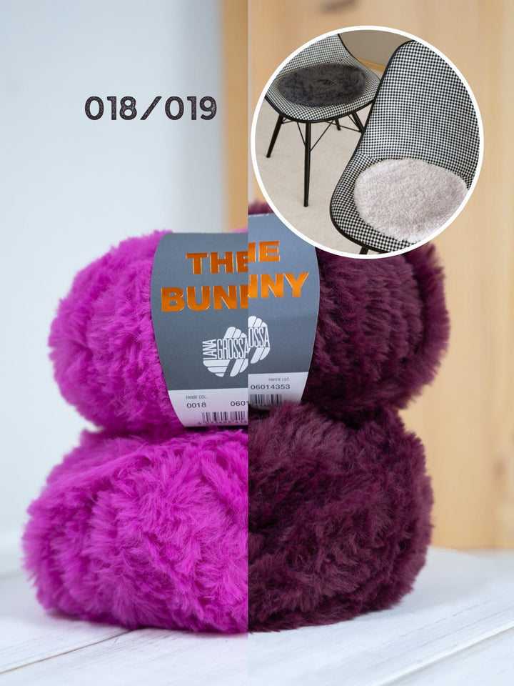 Häkelpaket The Bunny Sitzkissen