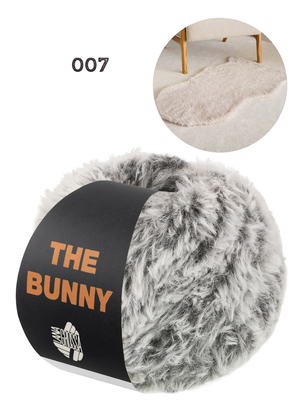 Strickpaket The Bunny Lammfell