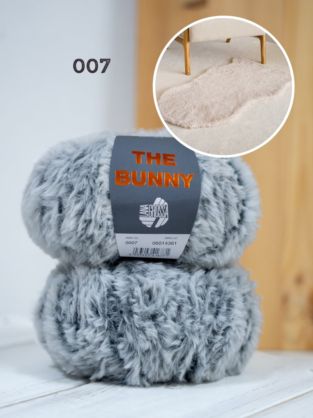 Strickpaket The Bunny Lammfell