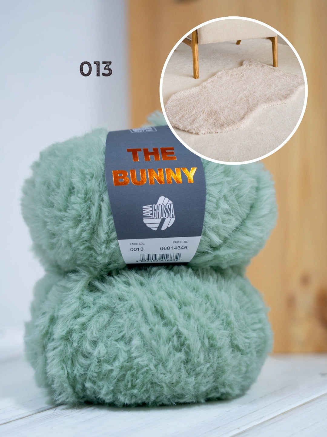 Strickpaket The Bunny Lammfell