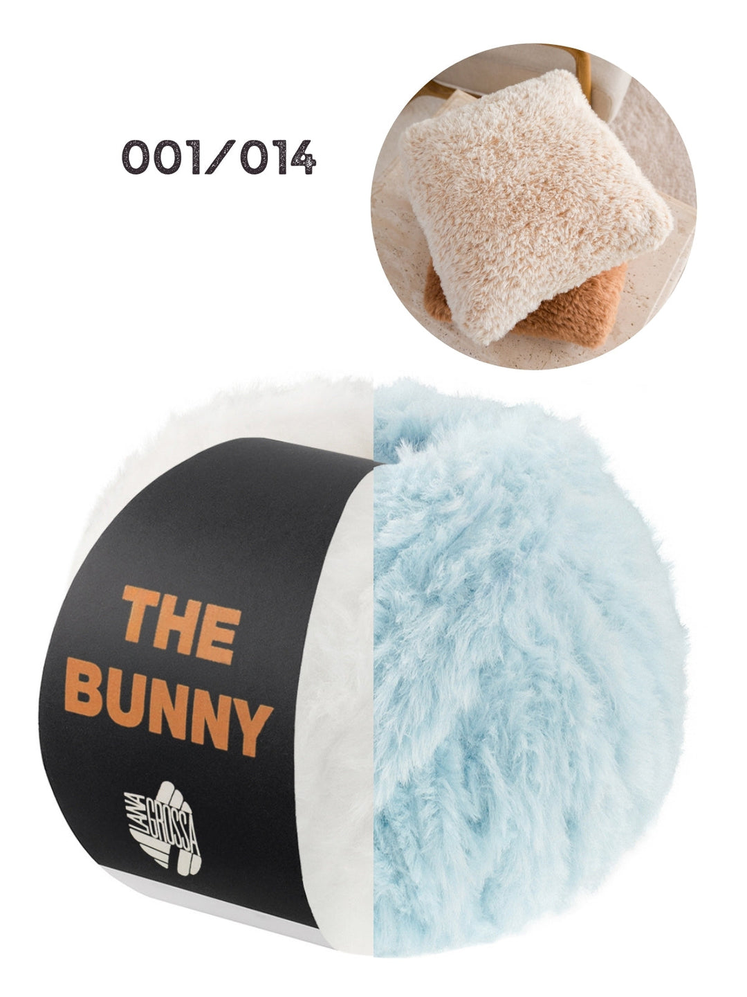 Strickpaket The Bunny Kissenhüllen
