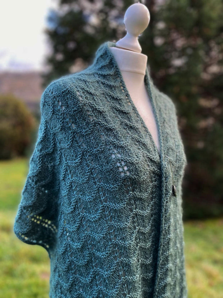 Strickpaket Lizas Tuch Winterwald