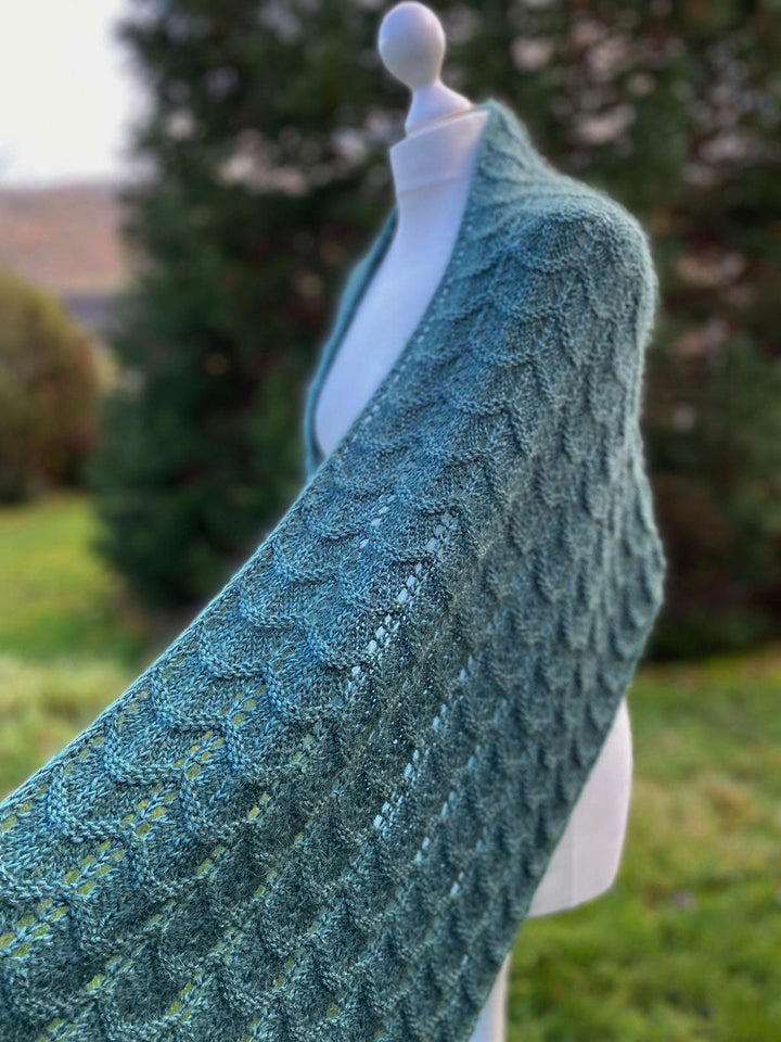Strickpaket Lizas Tuch Winterwald