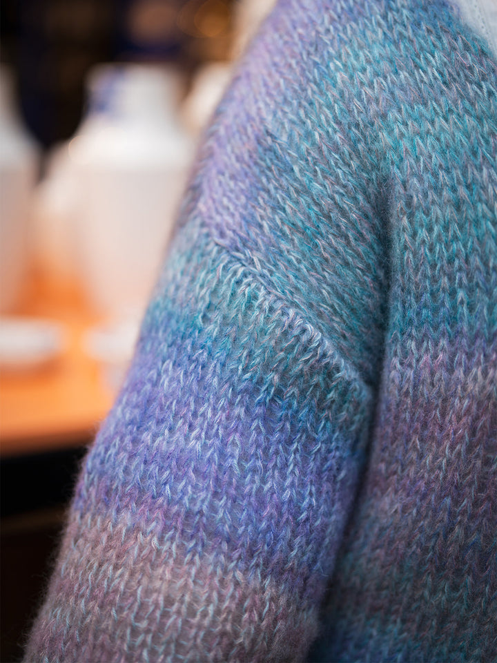 Strickpaket Print Bernadette Jacke