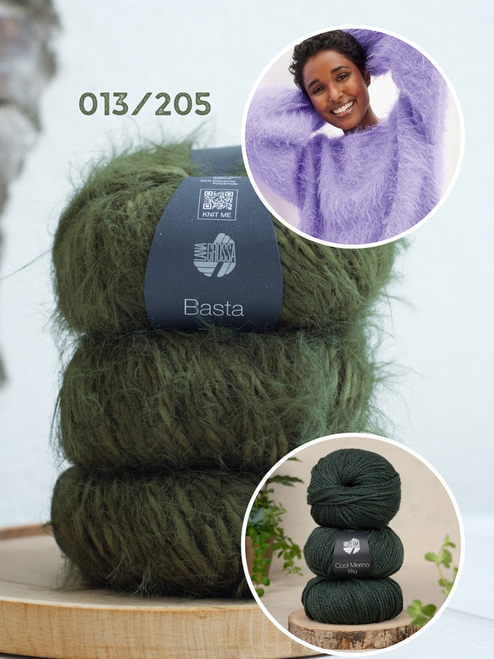 Strickpaket Basta Cool Merino Big Pullover