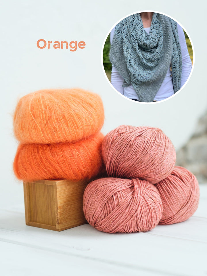 Strickpaket Lizas Tuch Silky Sky