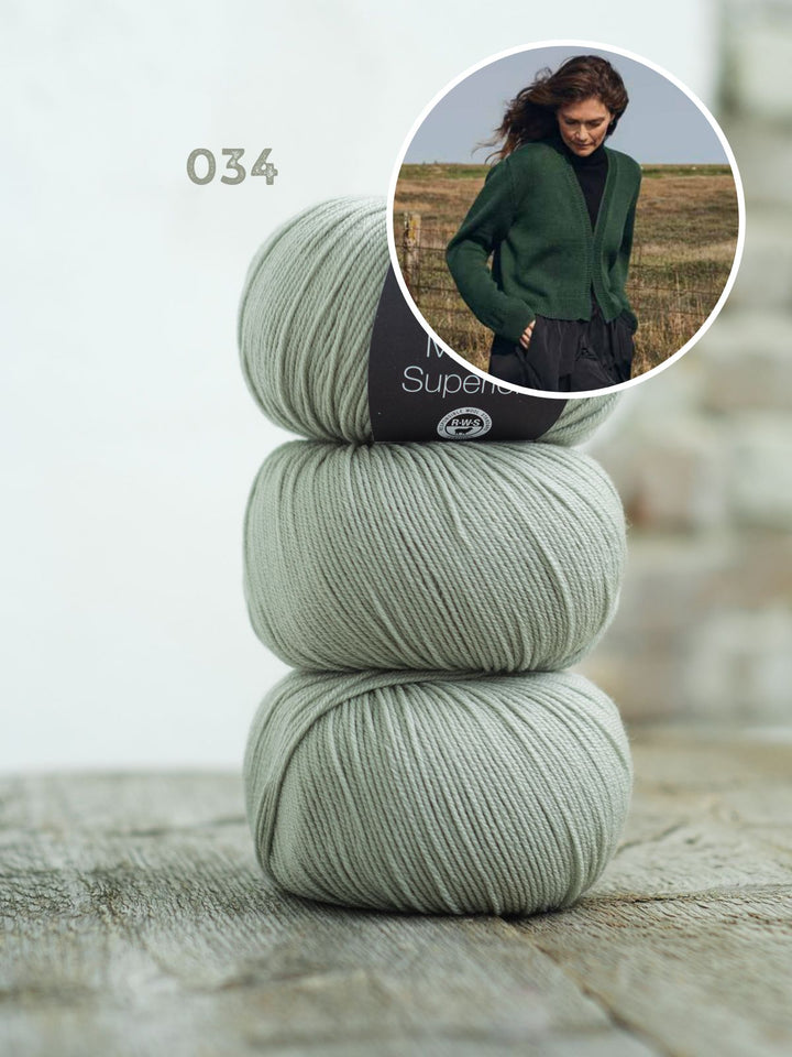 Strickpaket Merino Superiore Jacke