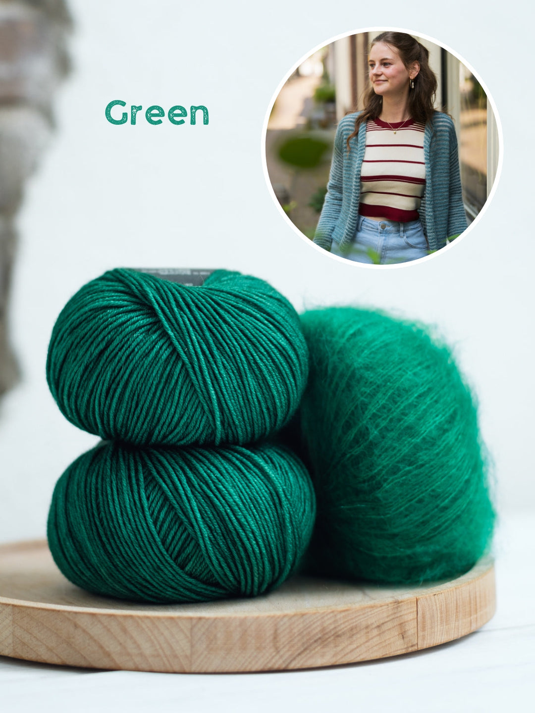 Strickpaket Silkhair Cool Wool Vintage Jacke