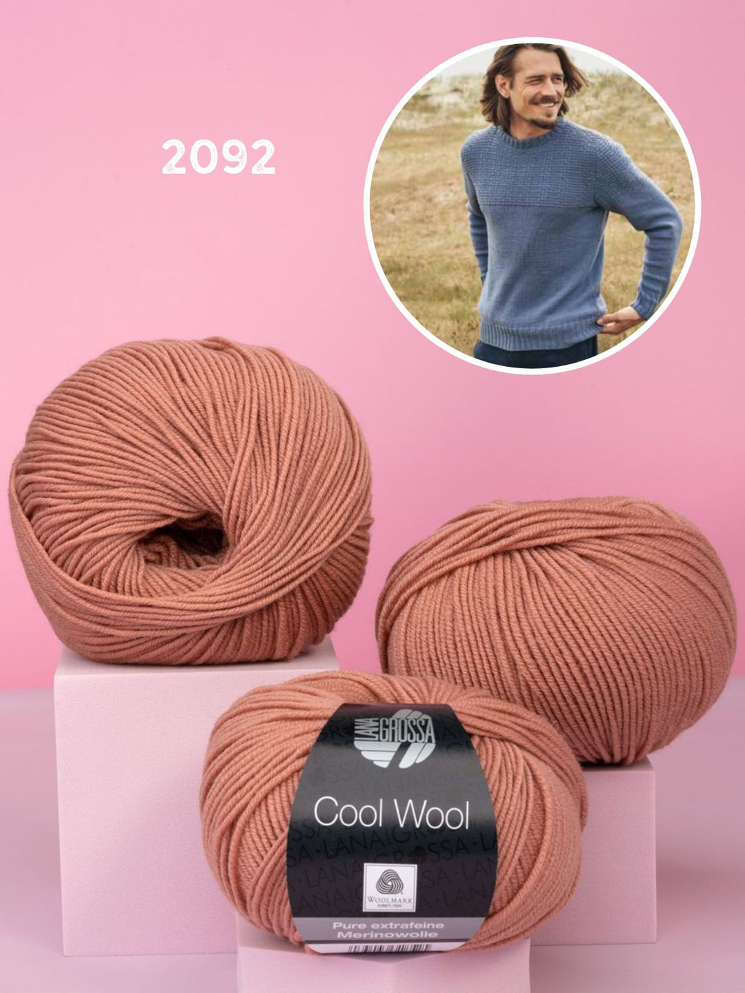 Strickpaket Cool Wool Herrenpullover