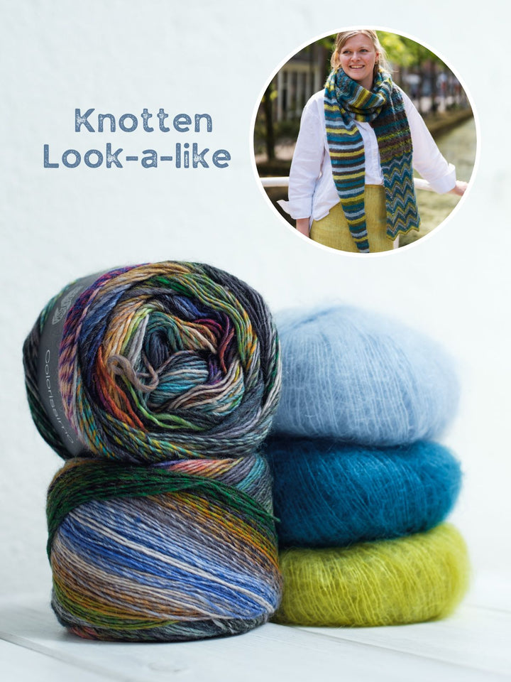 Strickpaket Colorissimo & Silkhair Tuch