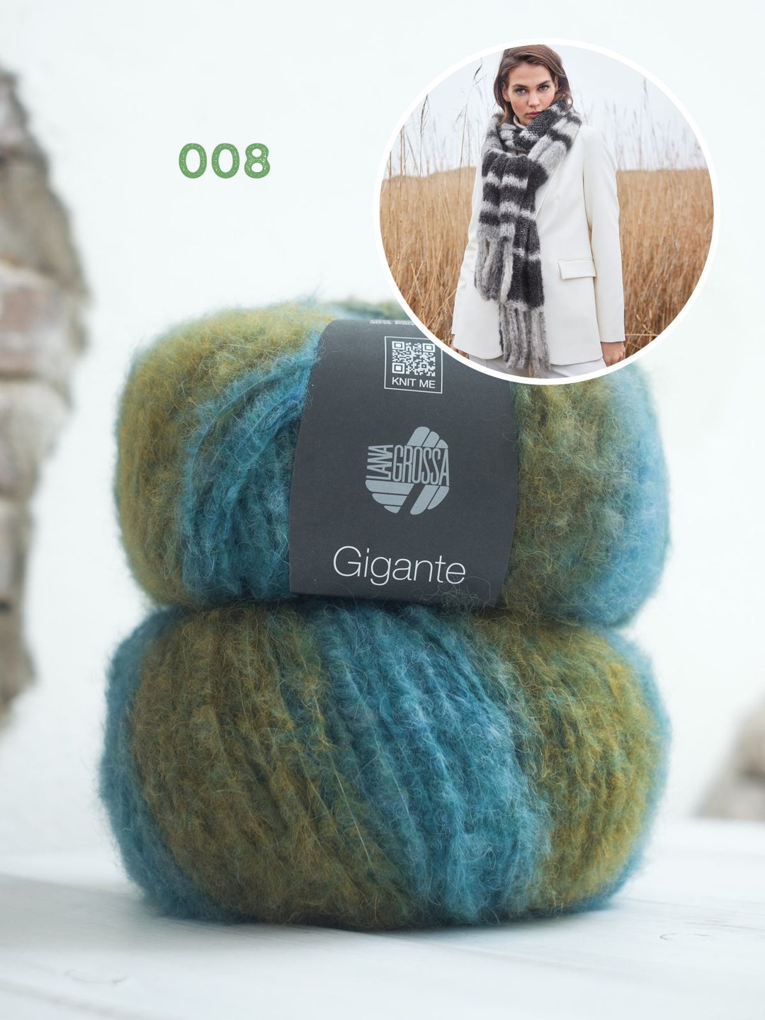 Strickpaket Gigante Schal