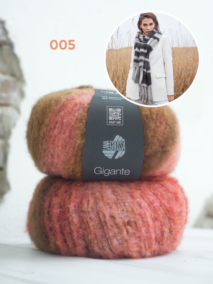 Strickpaket Gigante Schal