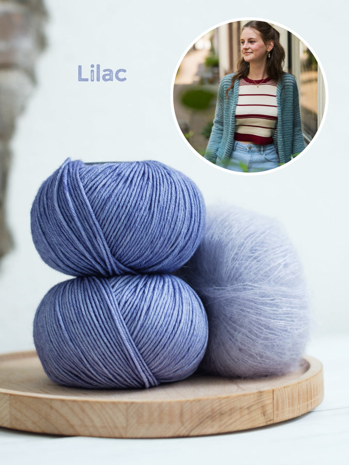 Strickpaket Silkhair Cool Wool Vintage Jacke