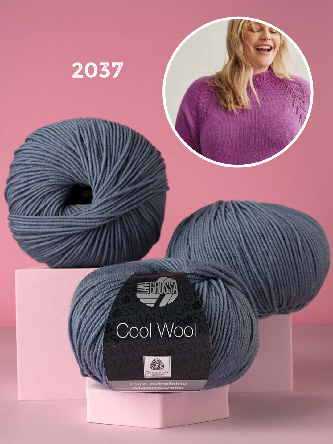 Strickpaket Cool Wool Pullover