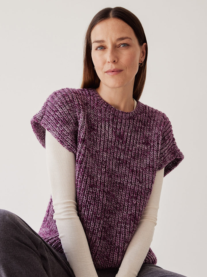 Strickpaket Vintage Chunky Pullunder