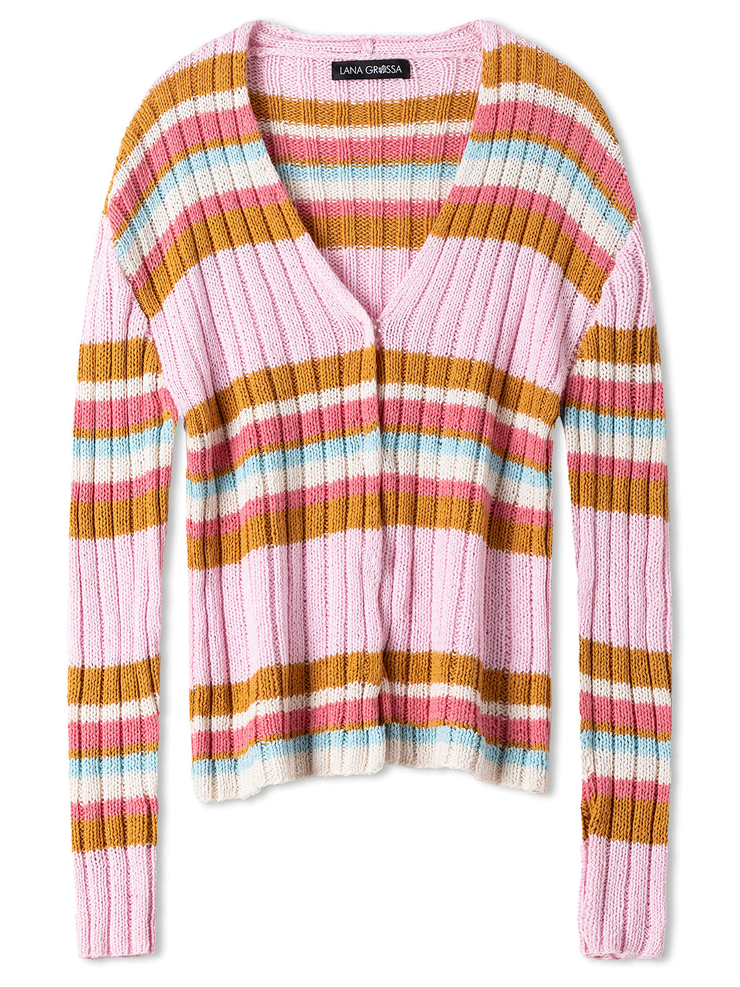 Strickpaket Campo gestreifte Jacke