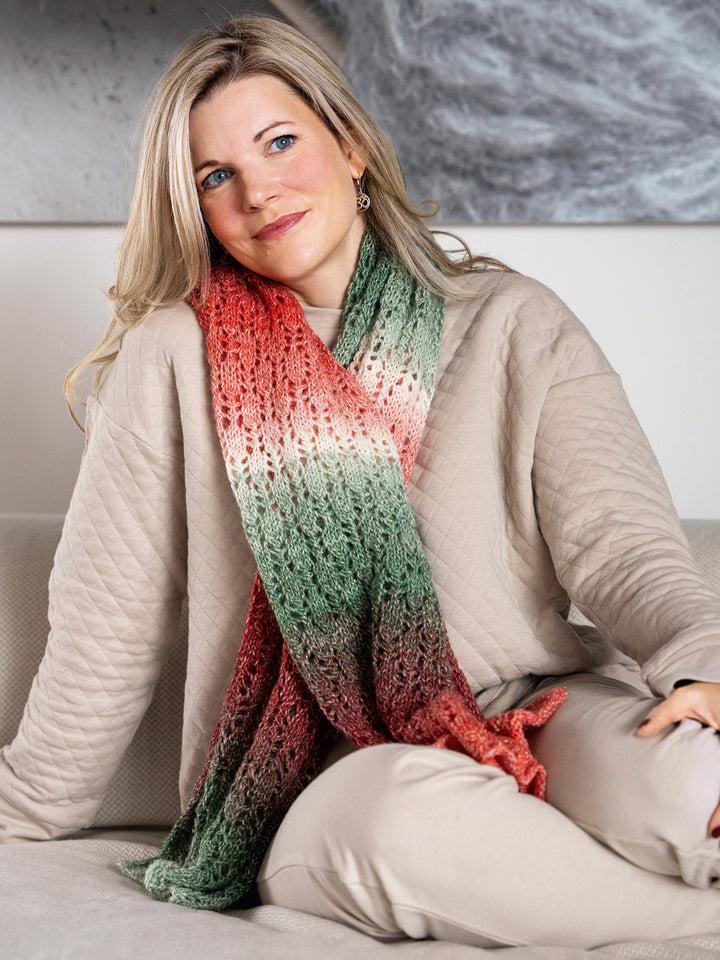 Strickpaket Gomitolo Christmas Edition Tuch