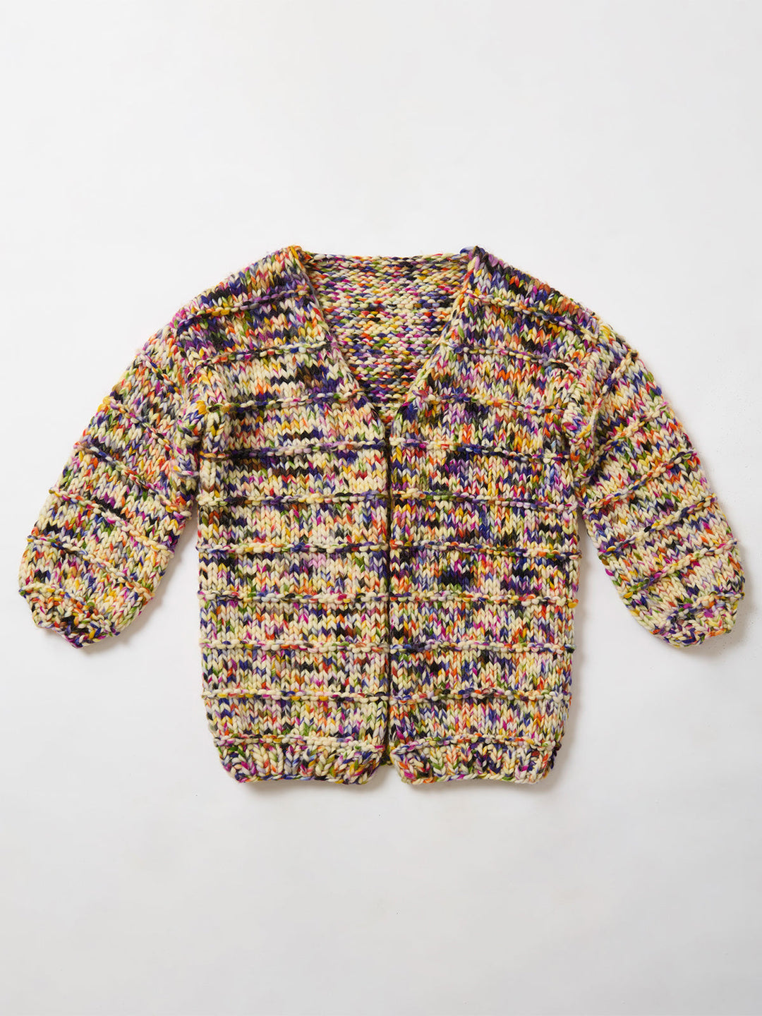 Strickpaket Confetti Jacke