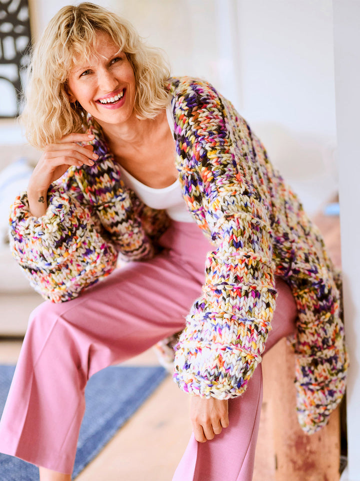 Strickpaket Confetti Jacke