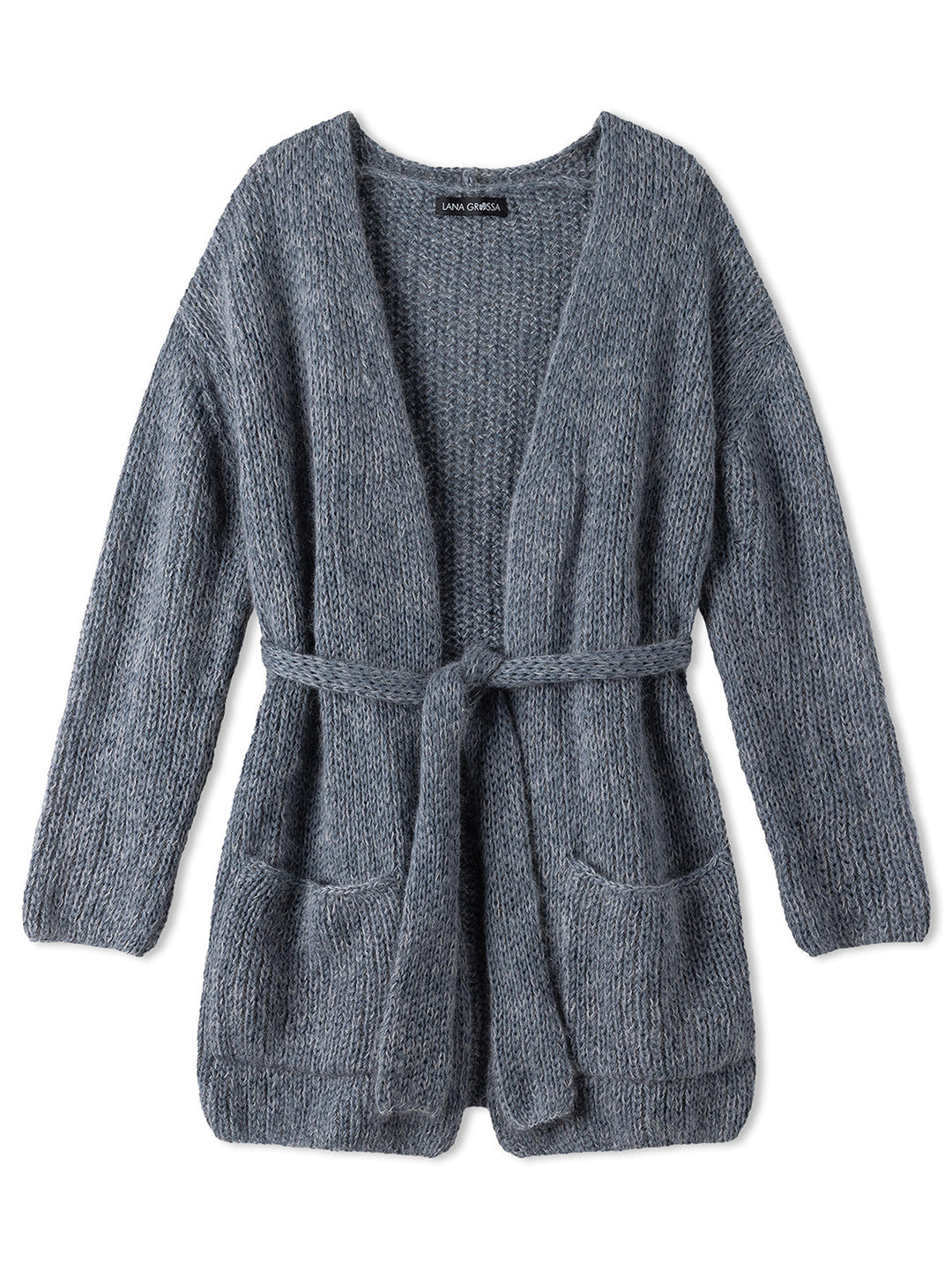 Strickpaket Alta Moda Cotolana Silkhair Jacke mit Gürtel