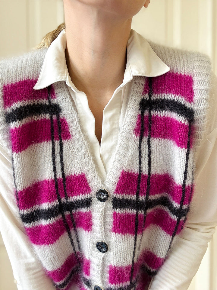 Strickpaket Ceallaigh Weste - Kolibri by Johanna