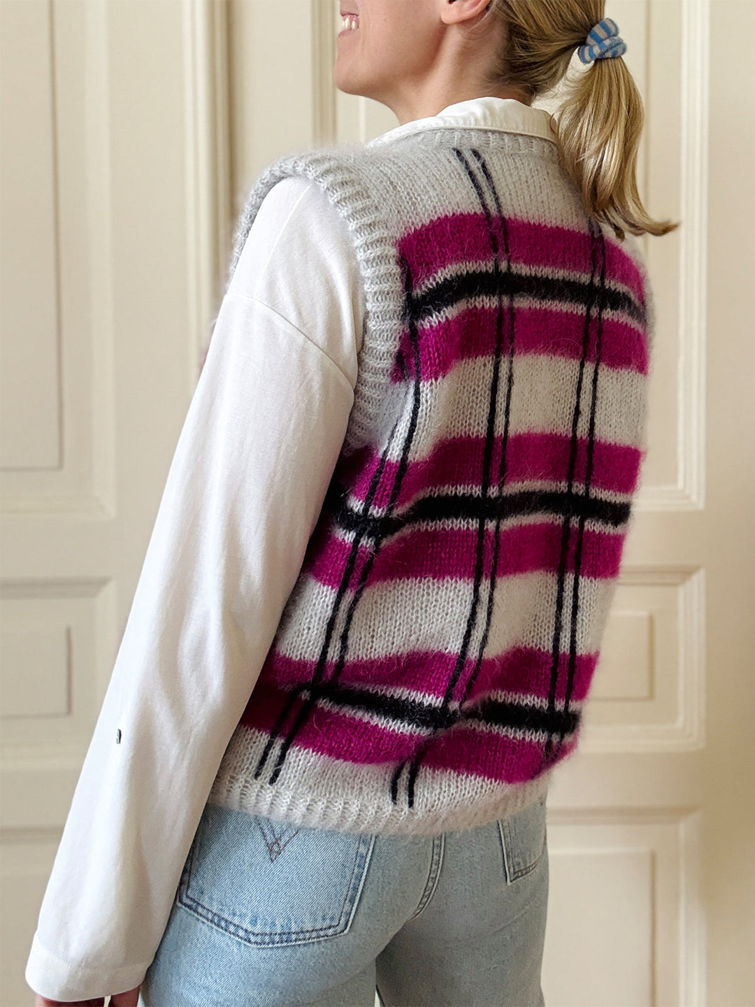 Strickpaket Ceallaigh Weste - Kolibri by Johanna