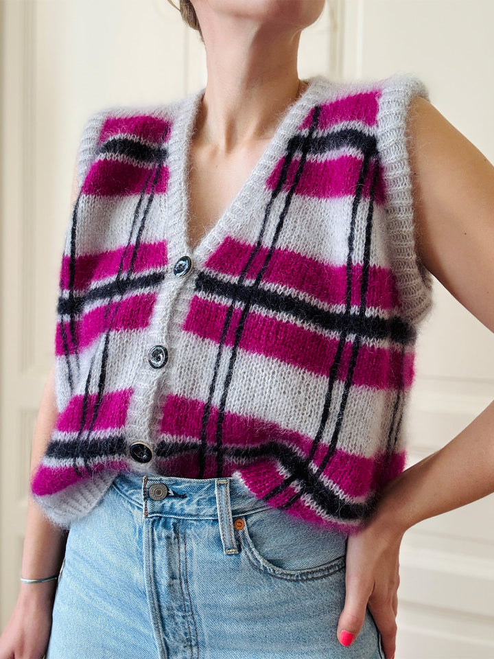 Strickpaket Ceallaigh Weste - Kolibri by Johanna