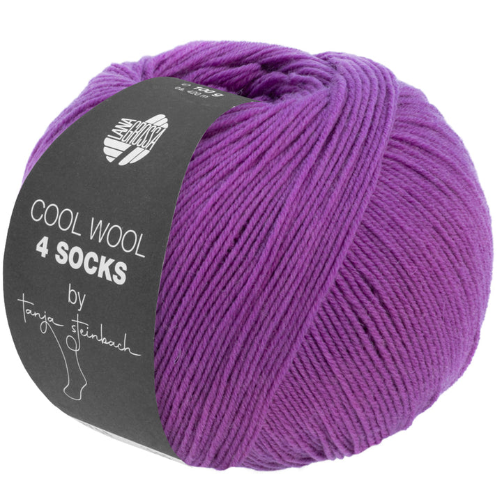 Cool Wool 4 Socks 7723 Orchidee
