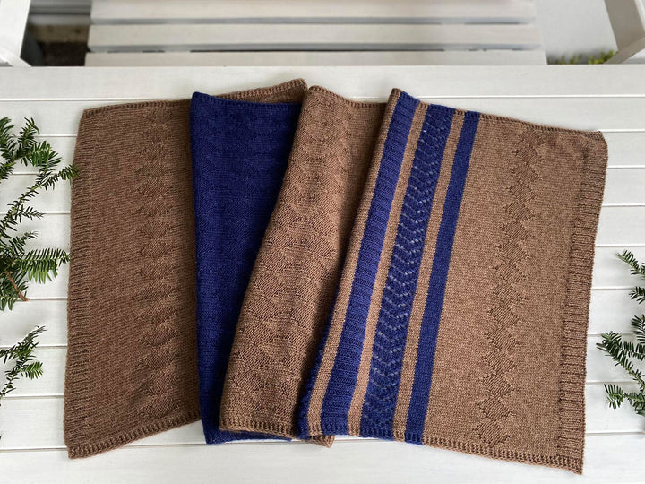 Strickpaket Lizas Tuch Mocha Blues