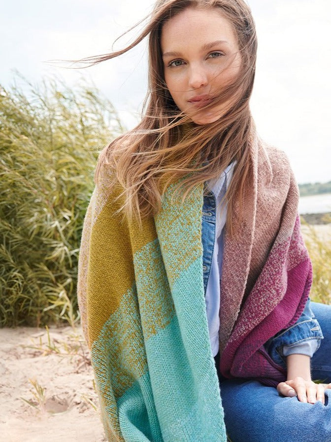 Strickpaket Ecopuno Streifenstola
