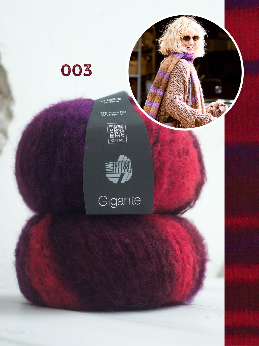Strickpaket Gigante Schal