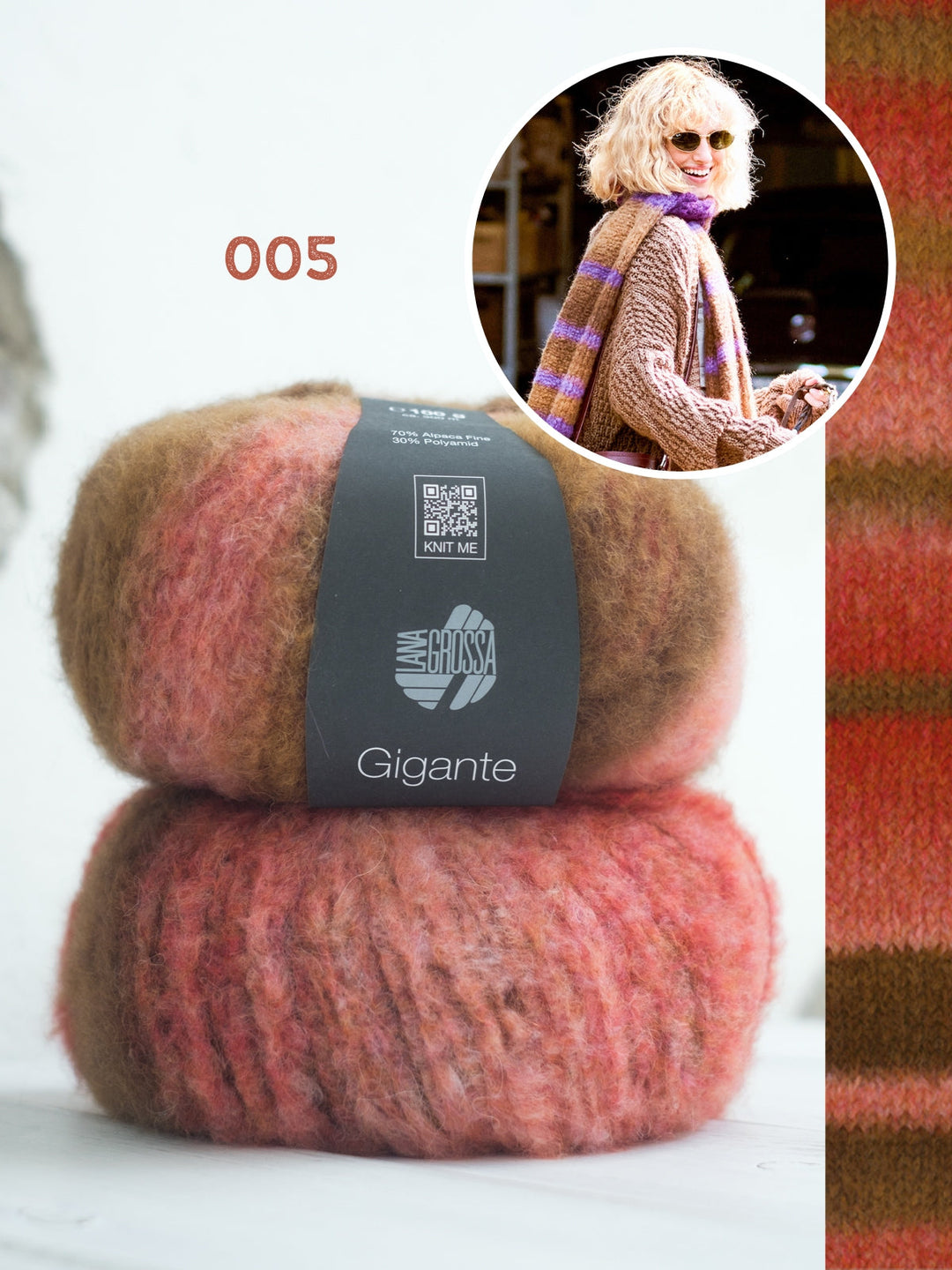 Strickpaket Gigante Schal