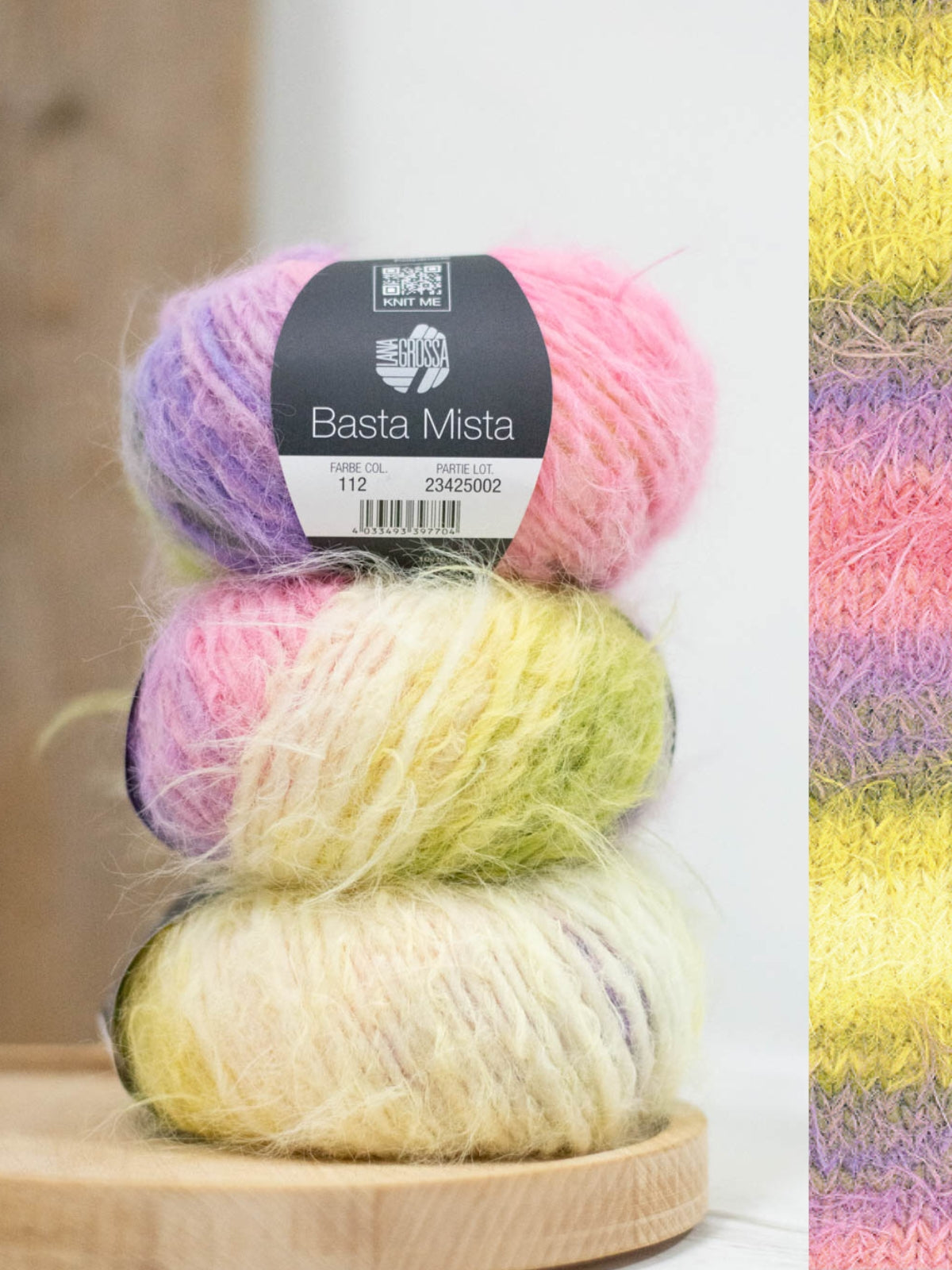 Basta Mista 112 Creme/Vanille/Limette/Graugrün/Rosa/Flieder/ Lavendel
