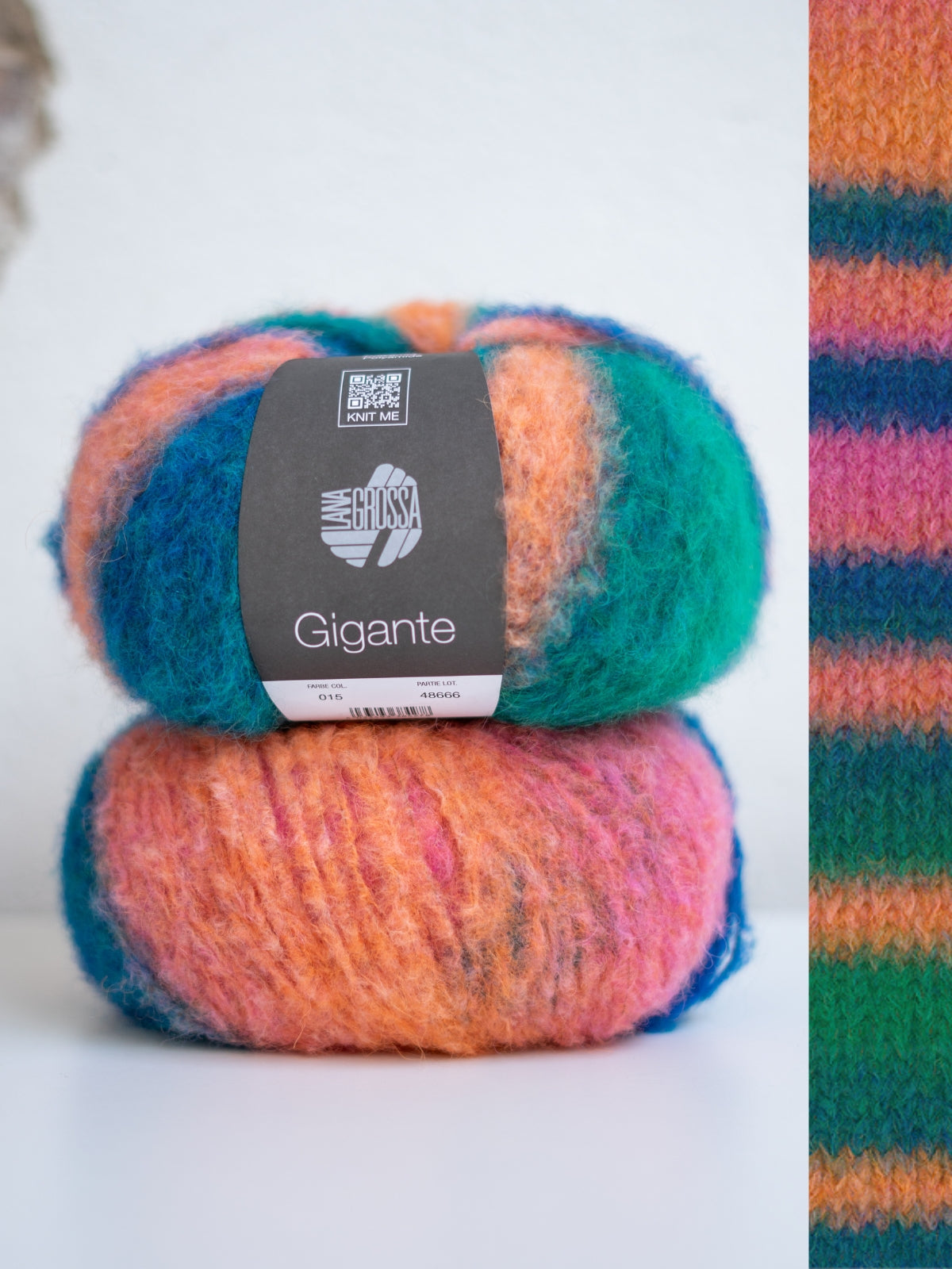 Gigante 015 Mandarin/Petrolgrün/Pink/Petrolblau/Tannengrün/ Smaragd