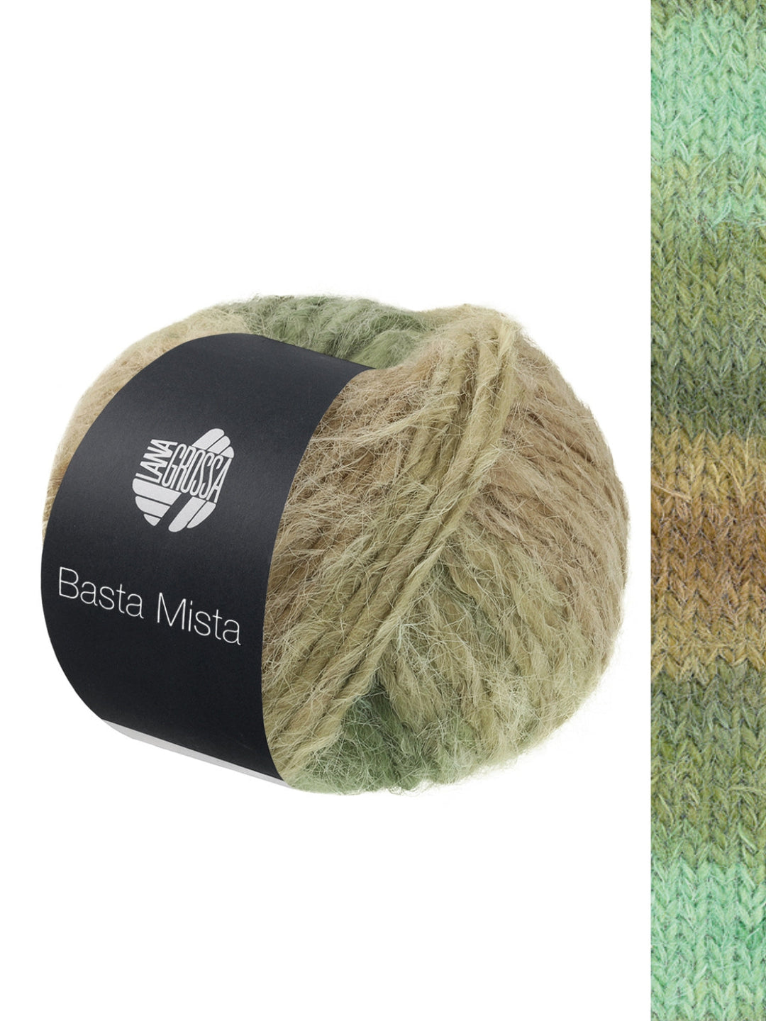 Basta Mista 120 Jade/Grau-/Resedagrün/Camel/Taupe