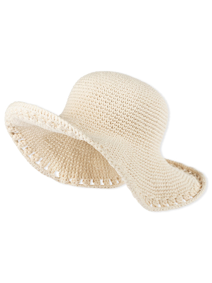 Häkelpaket Natural Cotton Strandhut