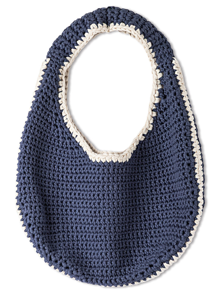 Häkelpaket Natural Cotton Runde Tasche