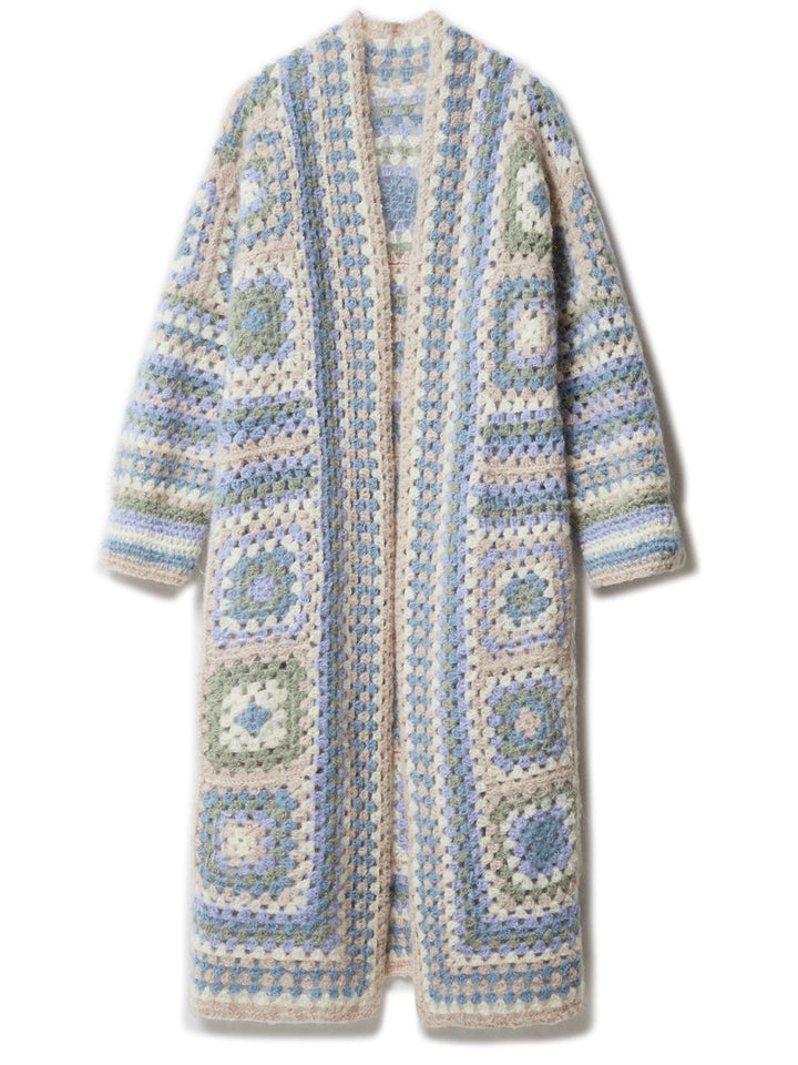 Häkelpaket Mohair Moda Granny Mantel