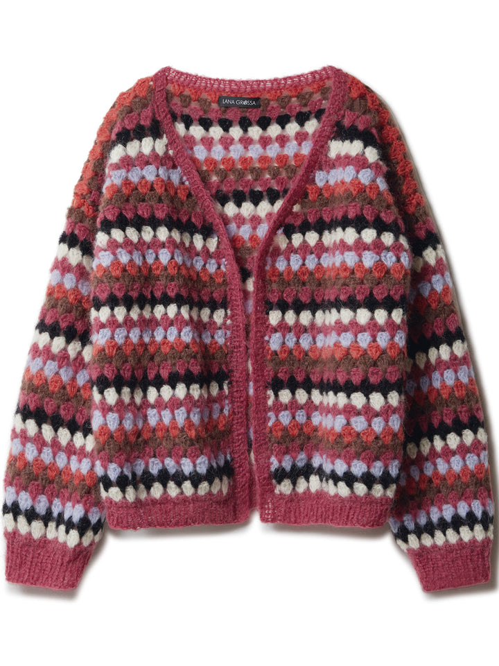 Häkelpaket Mohair Moda Granny Jacke
