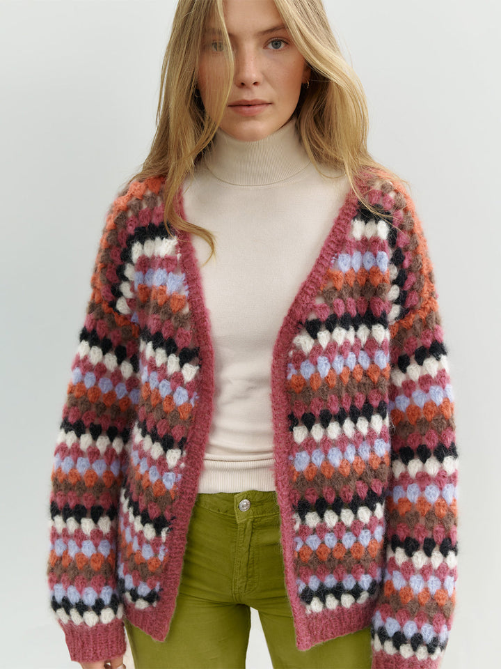 Häkelpaket Mohair Moda Granny Jacke