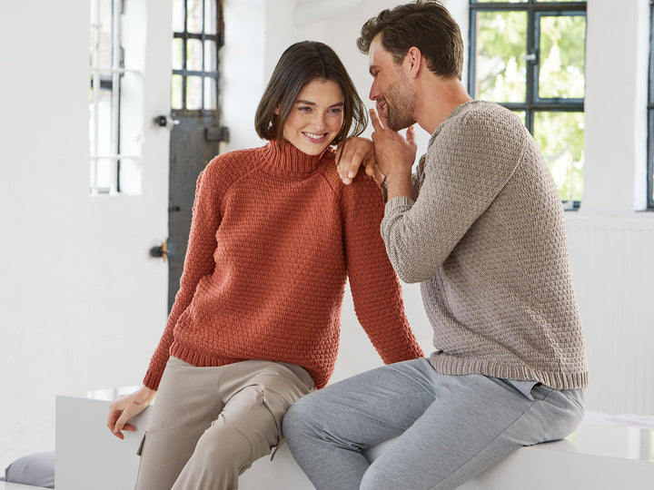 Strickpaket Cool Wool Raglanpullover