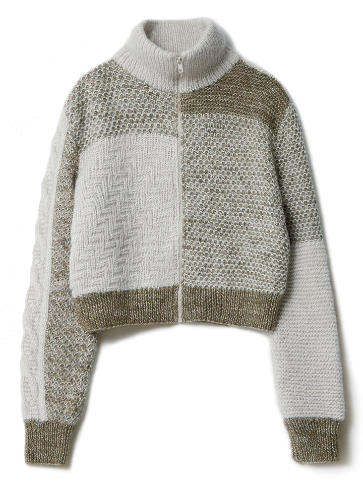 Strickpaket Natural Alpaca Pelo Jacke